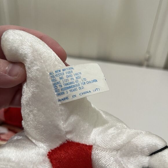 VTG Applause Wallace Berries Dyno Love Dinosaur Plush Valentines Day 8" Lot of 2 - Picture 14 of 16